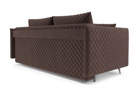 Диван тик-так Вашингтон коричневый