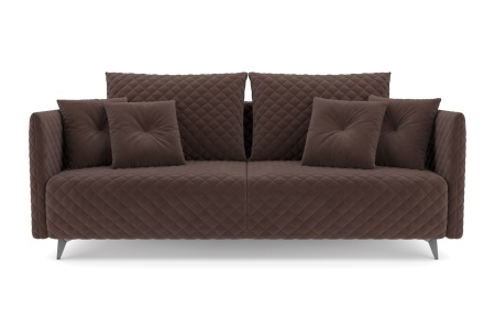 Диван тик-так Вашингтон коричневый